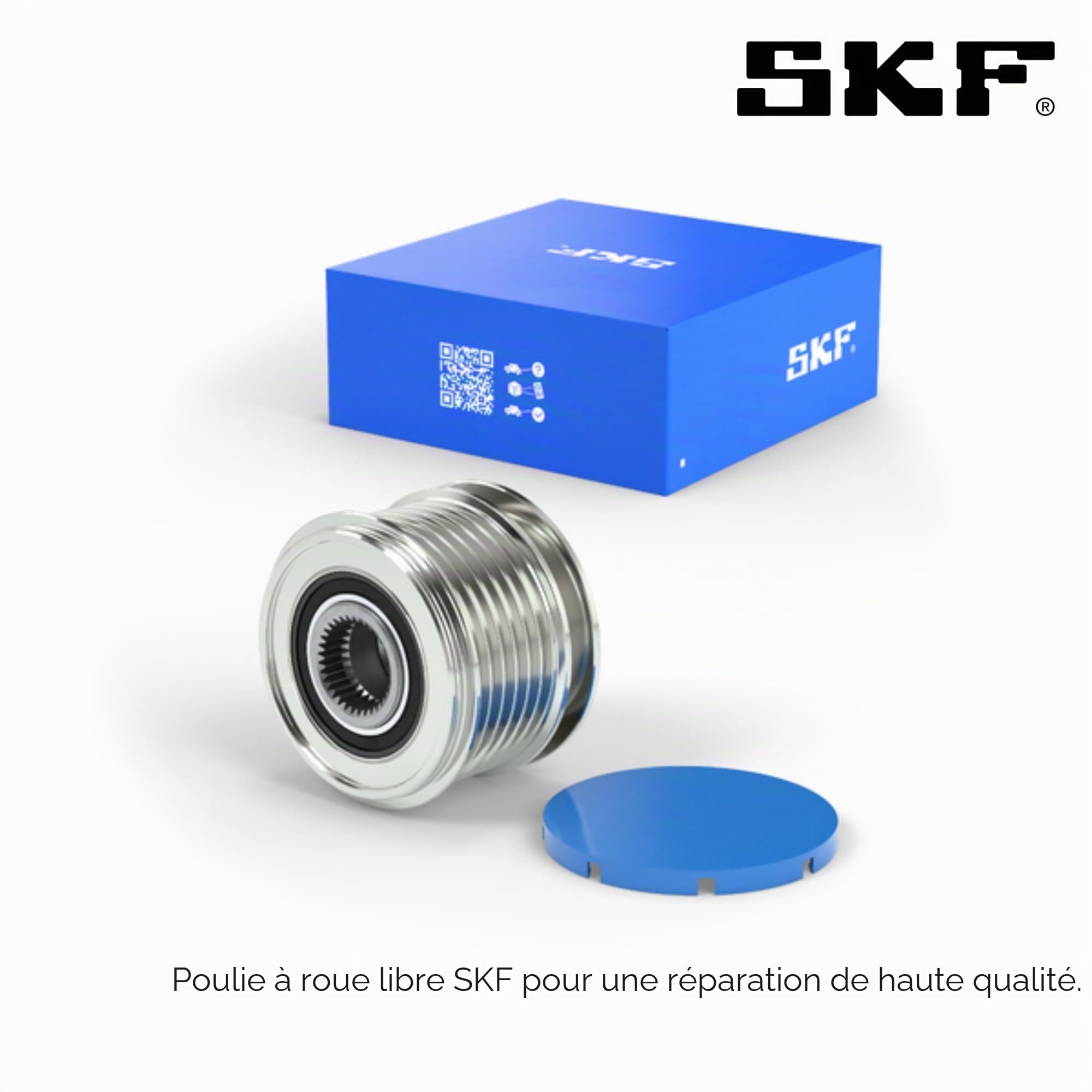 SKF Galet tendeur (courroie trapézoïdale à nervures) VKM31022 | Vkm 31022 pour A3 Caddy Golf Jetta Passat