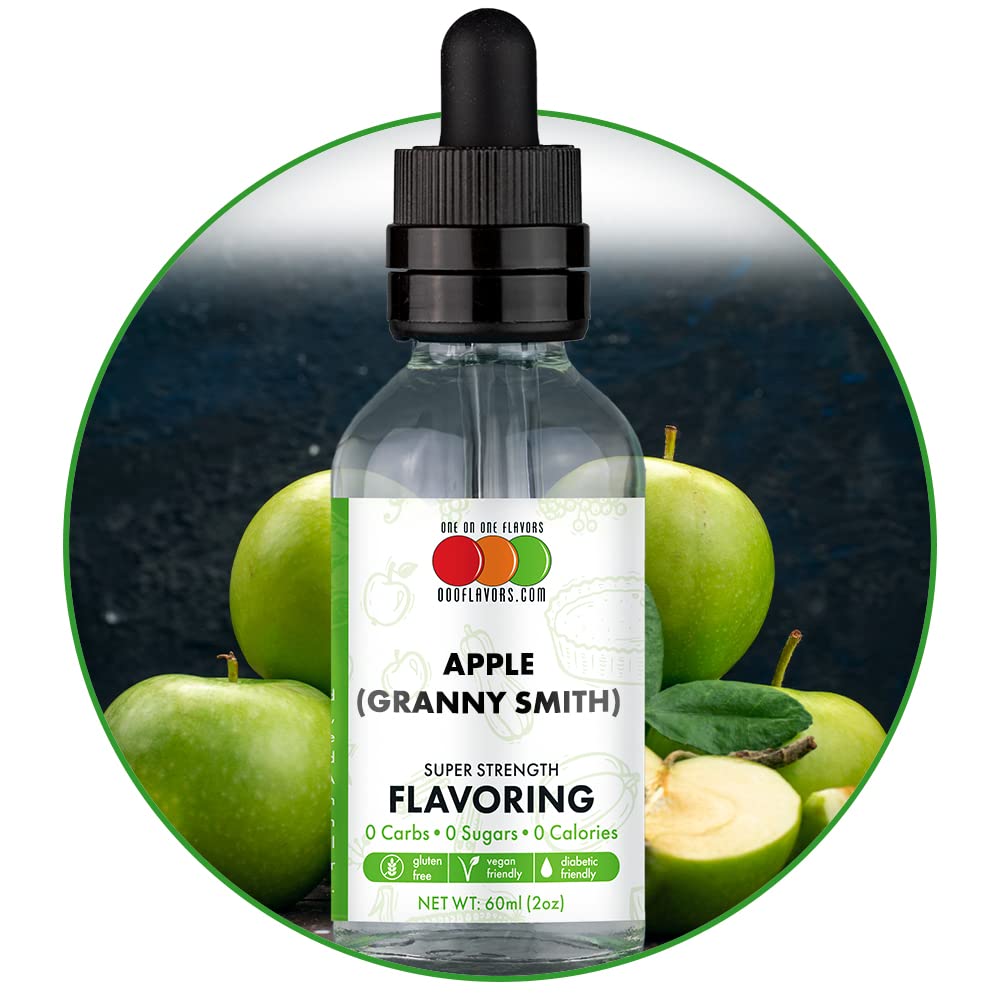 Granny Smith Apple Flavored Liquid Concentrate 2 oz