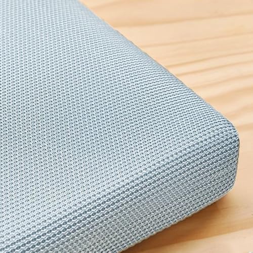 ZZYK Azul,45x45x15cm,Almohada De Cabecera Ergonómica De Respaldo De La Cama del Sofá, Almohadilla De Espuma De Colocación De Alta Densidad con Cubierta Extraíble