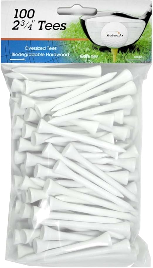 Review Intech 2 3/4″ Golf Tees 100 Pack (White) Review Intech 2 3/4″ Golf Tees 100 Pack (White)