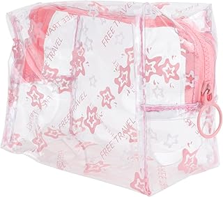 FRCOLOR 1Pc Bolsa De Armazenamento Transparente Bolsas Organizadoras De Viagem Bolsas De Maquiagem Para Mulheres Bolsas De Maquiagem Para Mulheres Que Viajam Bolsa De Viagem Masculina