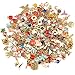 SANNIX 220Pcs Assorted Gold Plated Enamel Charms Necklace Bracelet Pendants for DIY Jewelry Making and Crafting
