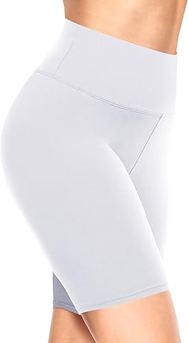 TNNZEET Biker Shorts Women - 8"/5"/3" High Waisted Tummy Control Workout Gym Spandex Booty Yoga Volleyball Shorts