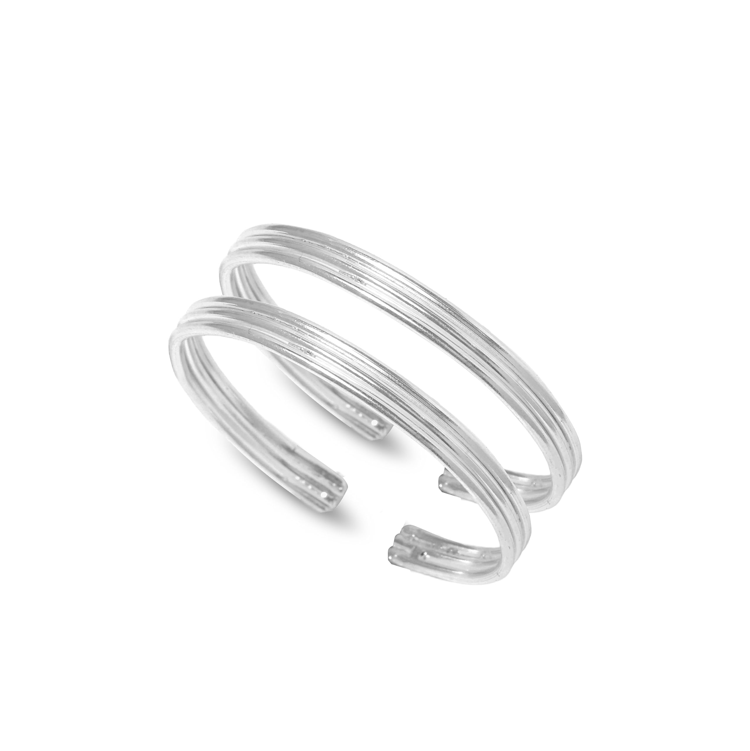 Paavni 925 Sterling Silver Toe Rings(Leg Thumb Rings), in a comfortable style for women. Featuring a glossy white finish, this pure Chandi Bichiya is designed for the thumb of the legs. (B0D964B8PN) Amazon Price History, Amazon Price Tracker