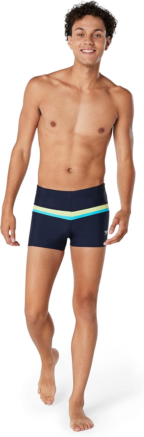 Speedo Mens Swimsuit Square Leg Eco Flex Beachstar - Image 2