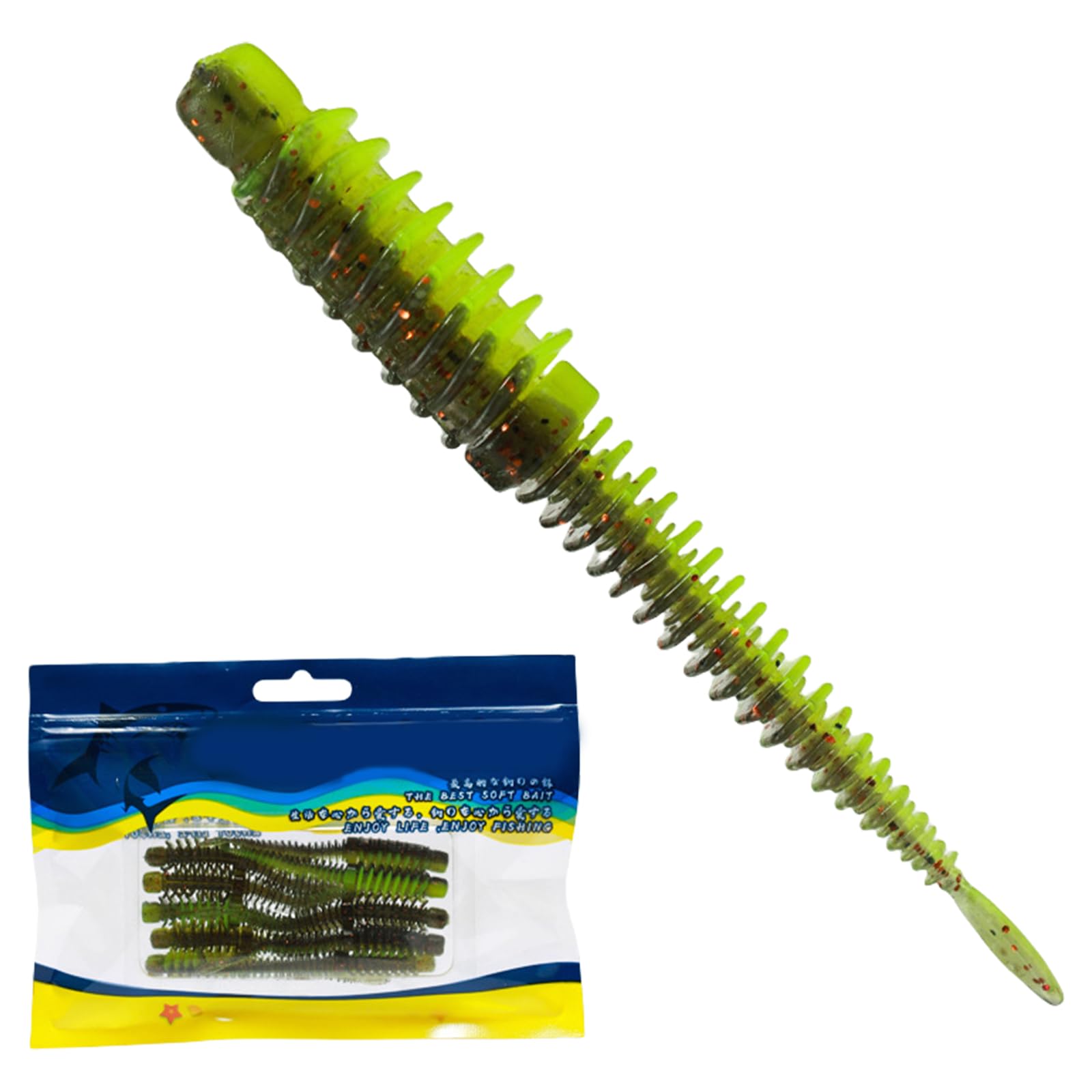 CRFFZ Tackle Accessory Soft Lures Artificial Baits 8.5/7.5/6.5cm Floating Fishing Lures Swimbait Rigs for Trout Fishing Accessory