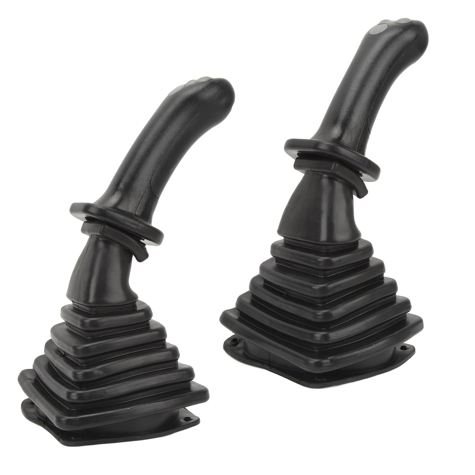 Uchwyt Typu Joystick do Minikoparki, Odporne na Zarysowania Uchwyty Typu Joystick do Koparki 2 szt. Prosta Instalacja z osłoną przeciwpyłową dla Doosan DH DX150 215 225 300 370-9C