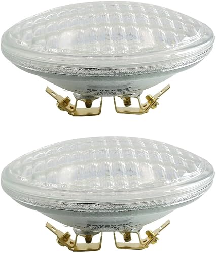 PAR36 - Bombilla reflectora LED de 9 W, impermeable IP67, CACC 12 voltios, 900 lm, para paisaje, jardín, fuera de la red y uso en vehículos, blanco