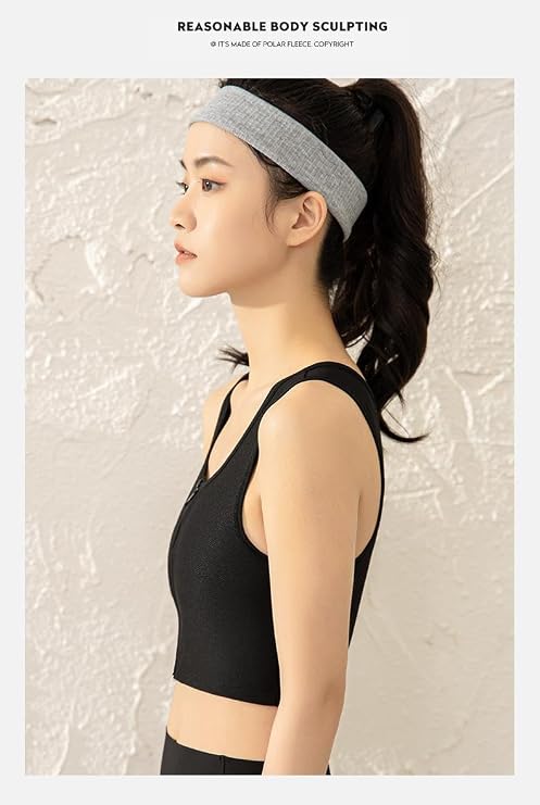 Chest Binder for Tomboy Half FTM Binder Trans Breathable Summer Mesh Middle Side hook Zipper