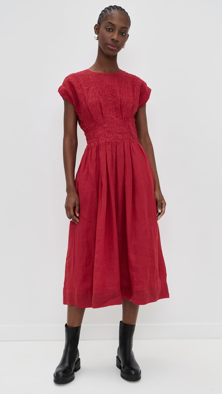 Sea Women's Imogen Solid Midi Dress - Image 2