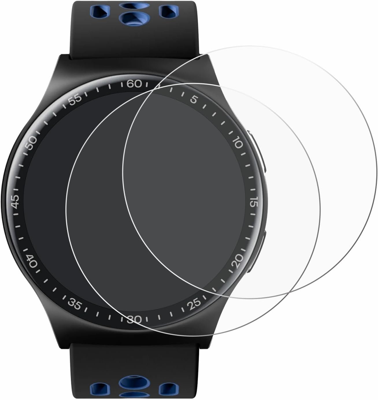 brotect Screen Protector Compatible with Reebok Pulse Smartwatch (2 Pack) - HD-Clear Protection Film