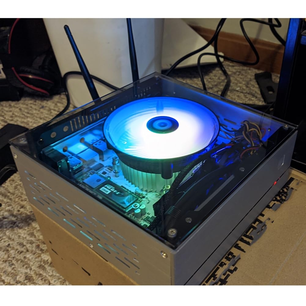 Amazon.co.jp: A01 アルミニウム Mini-ITX HTPC デスクトップ