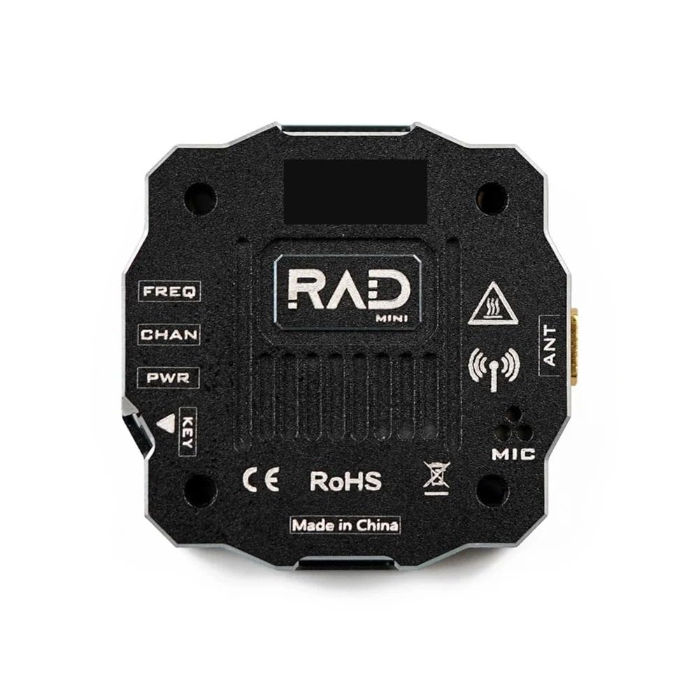 per GEPRC Rad Mini 1W 5.8G VTX, trasmettitore Video FPV da 1000 MW, 2-6S 20x20mm per Parti di aggiornamento Drone RC