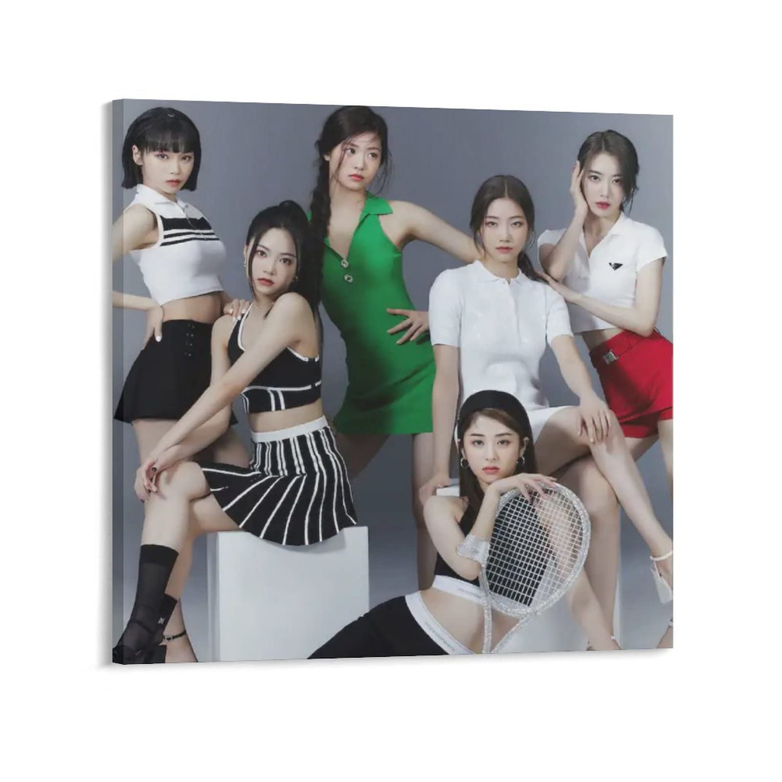 LE SSERAFIM グループポスター LE SSERAFIM、日本2ndシングル 'UNFORGIVEN'の CANDY PUNK