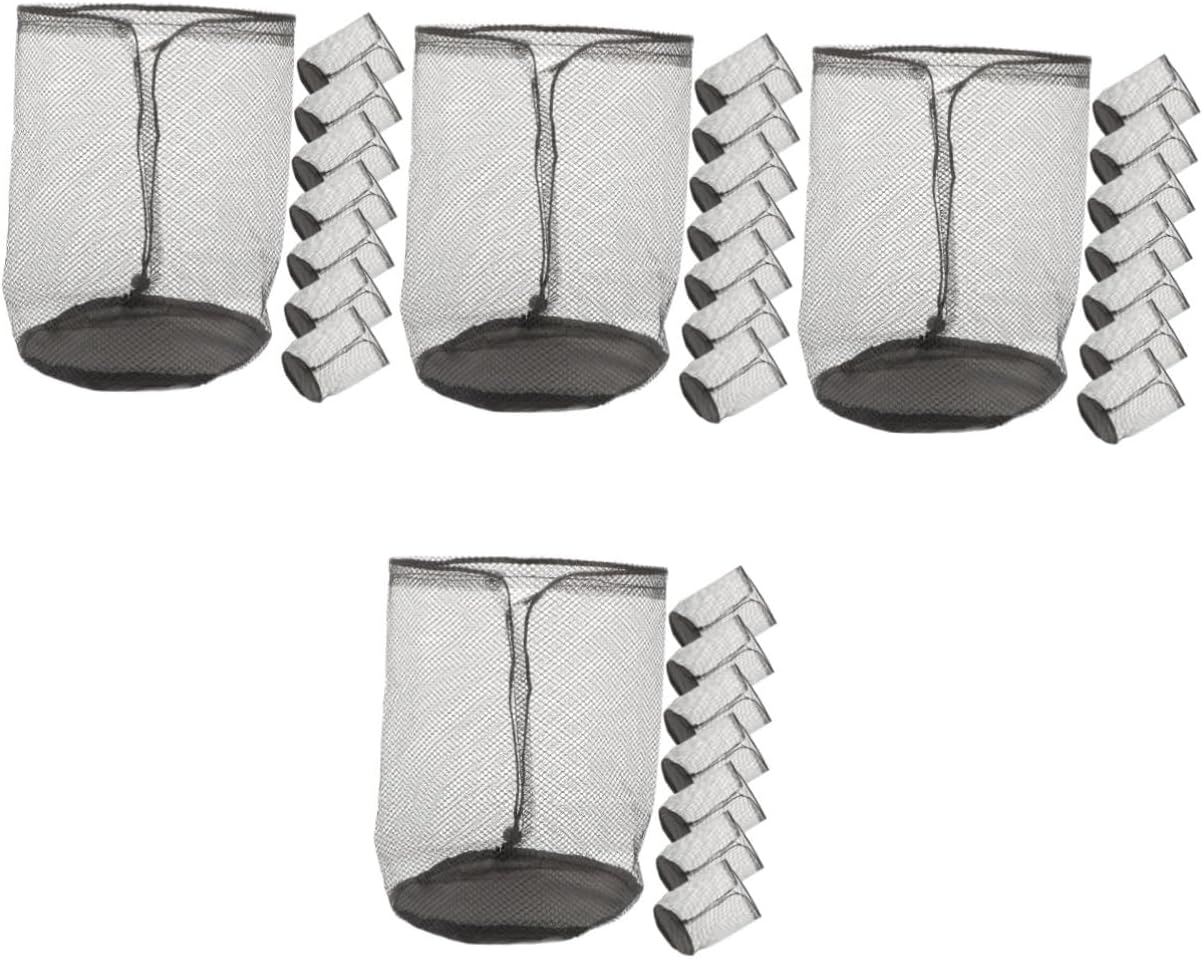 COHEALI 32pcs Outdoor Cone Carrier Bags Mesh Storage Pouches for Sports Training Equipment for Soccer Football Agility Drills and Organization