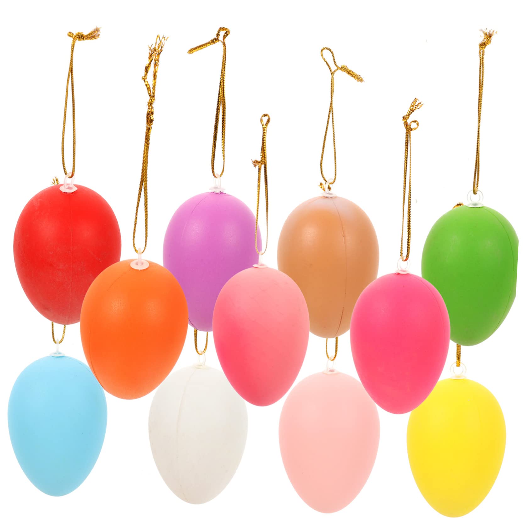 ABOOFAN 72 Pz Uova Di Pasqua Decorativo in Schiuma Giocattolo Per Bambini Mini Giocattoli Per Bambini Ornamenti Appesi All' Di Pasqua Plastica Gesù Bambino Uova Giocattolo