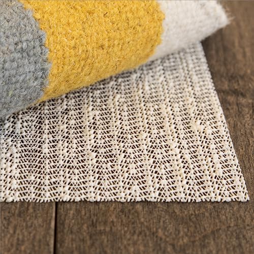 Grip-It Rug Stop Natural Low-Profile Non-Slip Rug Pad for Area Rugs and Runner Rugs, Rug Pad for Hardwood Floors 9 x 12 ft