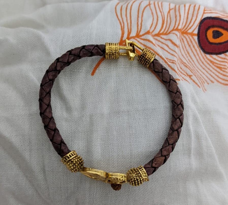 Image of Rakhi For Brother bracelet rakhi for brother With Roli Chawal Rakhi pack of 1