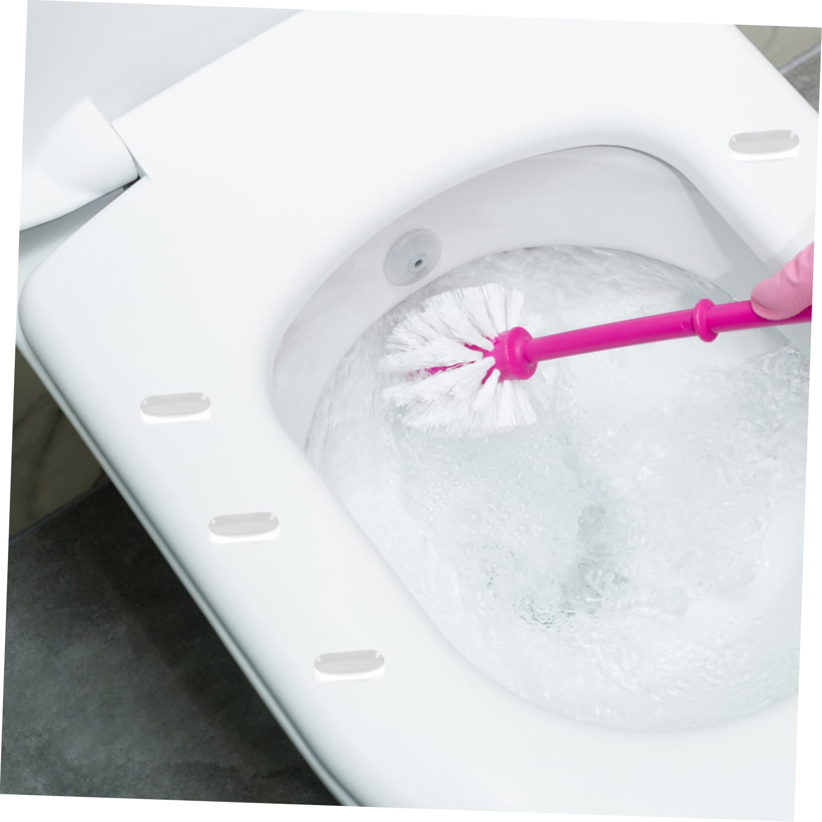 jojofuny 4 Set Di Cuscinetti in Silicone Per Sedili Wc Copri Sedili Porte Cassetti Armadi Assorbimento Del Rumore 20 Pezzi*4