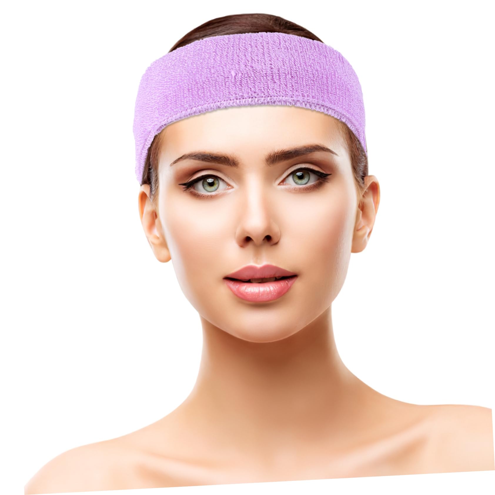 TOYANDONA Bandeau De Remise en Forme Entraînement Salle De Sport Large Bandeau De Sport Transpirer Soie Bandeaux De Sueur Bandeaux De Yoga Fil De Polyester