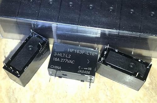 Miniatura 4 de HF163F-L16 3-HLT-L2 Relay Magnetic Retention 5pins 1Pcs