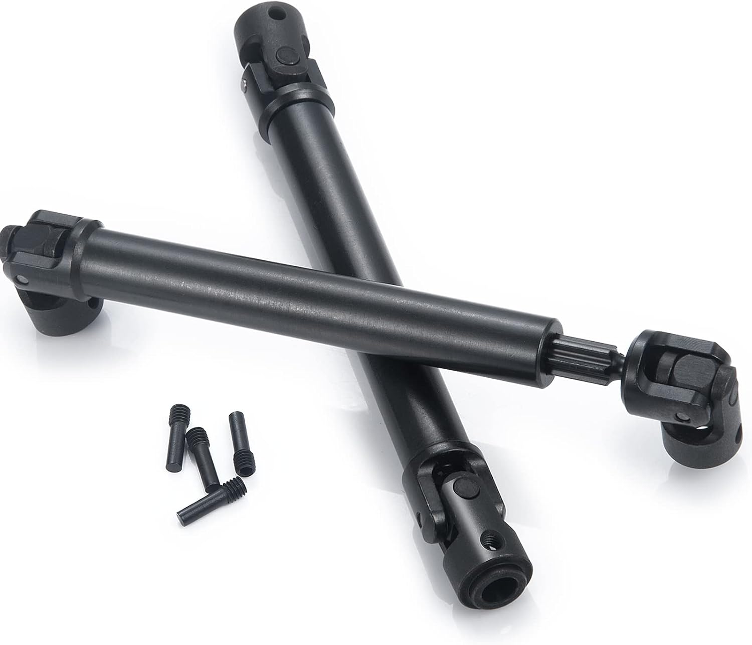 2Pcs Steel RC Center Drive Shaft Driveshaft Upgrade Parts for 1/10 Redcat GEN8 RC Crawler Car
