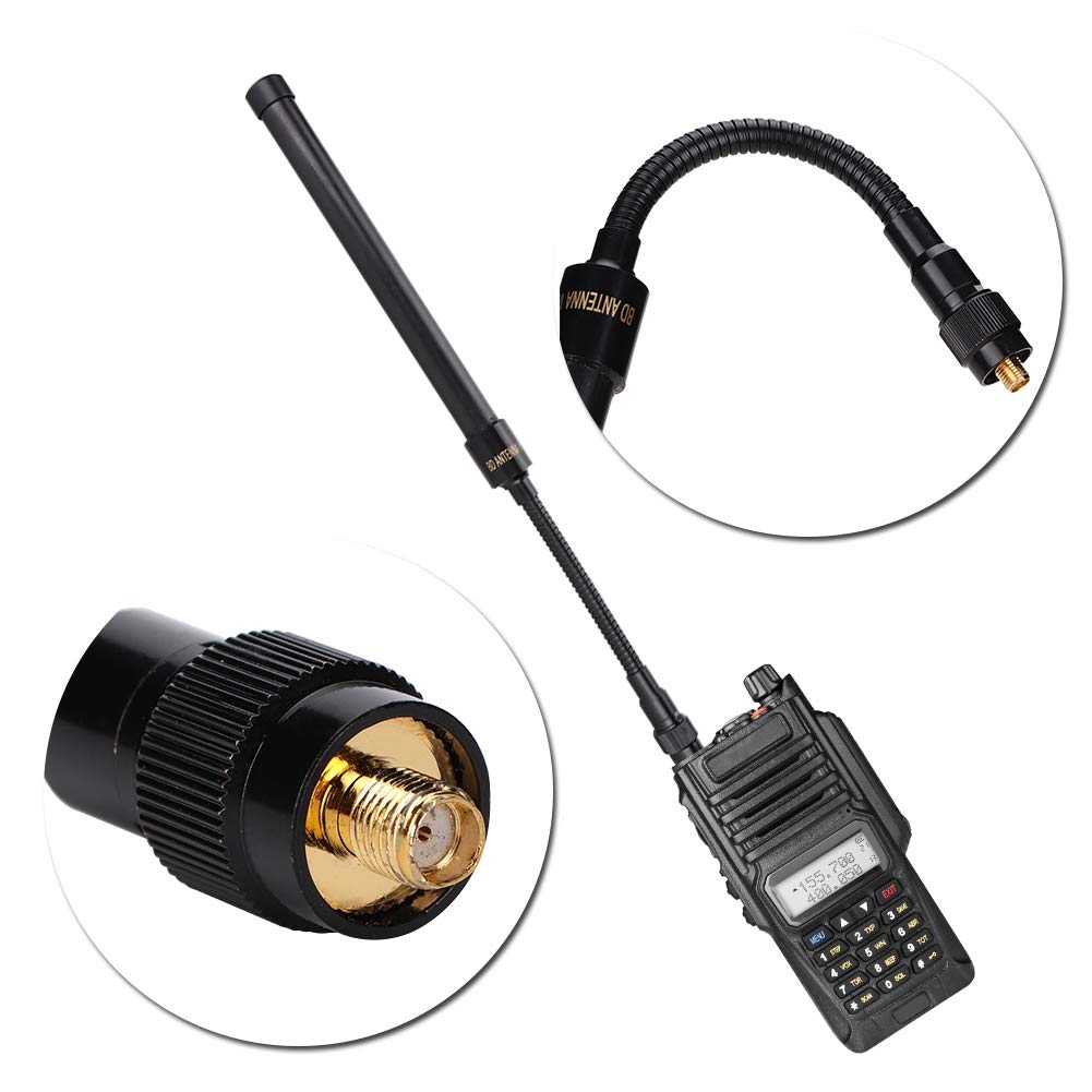 Antenna Pieghevole Tattica Bingfu VHF/UHF – Per Radio Baofeng Kenwood – TB3771