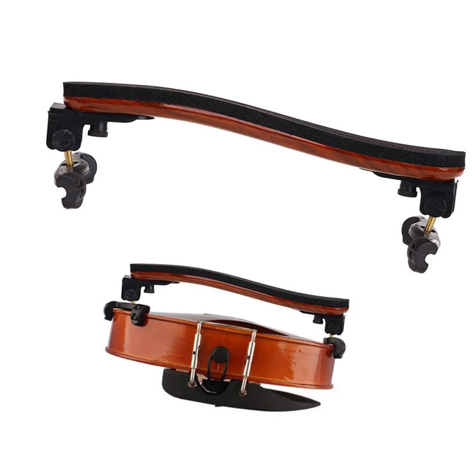 Reposapiés para violín Apoyo de hombro de arce para violín 3/4 4/4