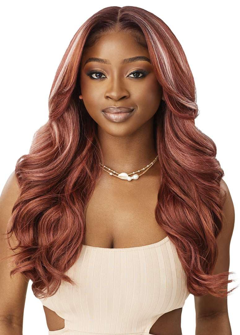 Lace Front Wig - Melted Hairline - Elara (OFF BLACK 1B)