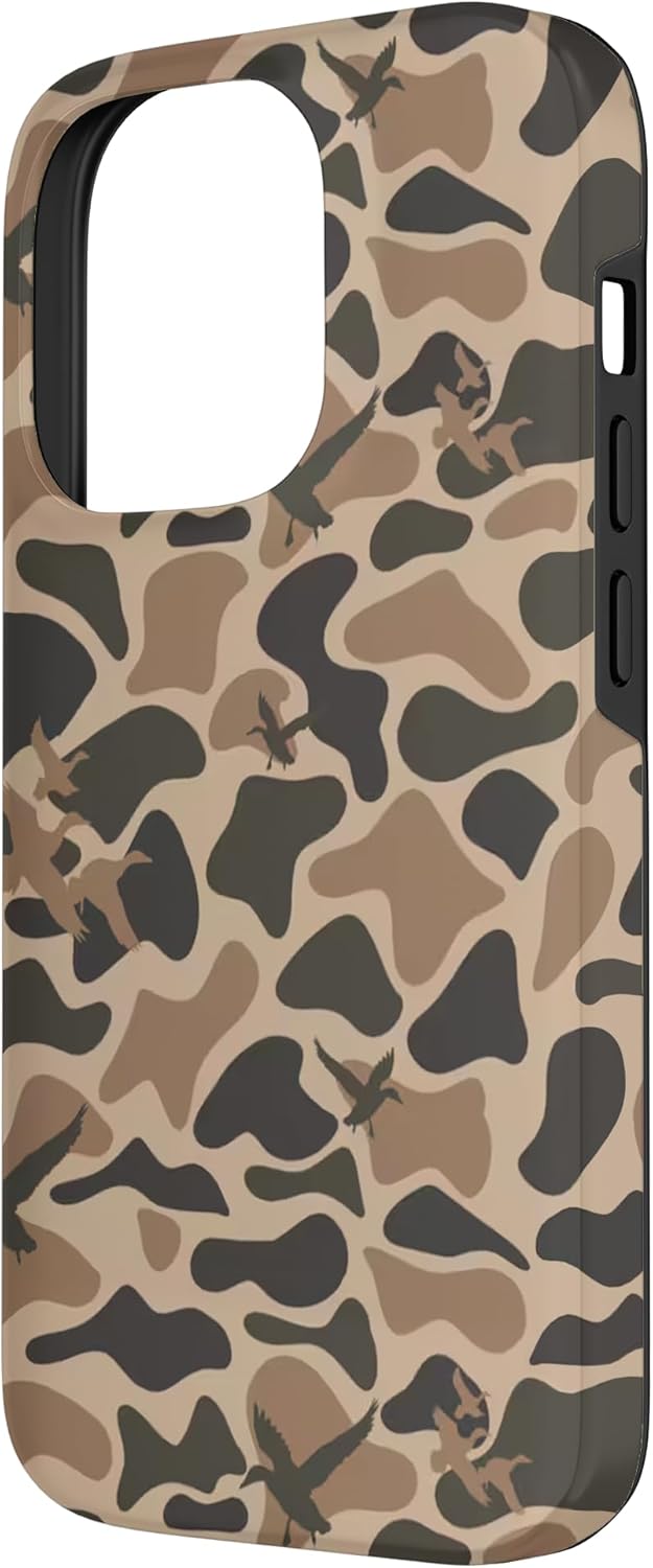 iPhone 14 Pro Waterfowl Hunting Camo Camouflage Duck Hunters Case - Image 2