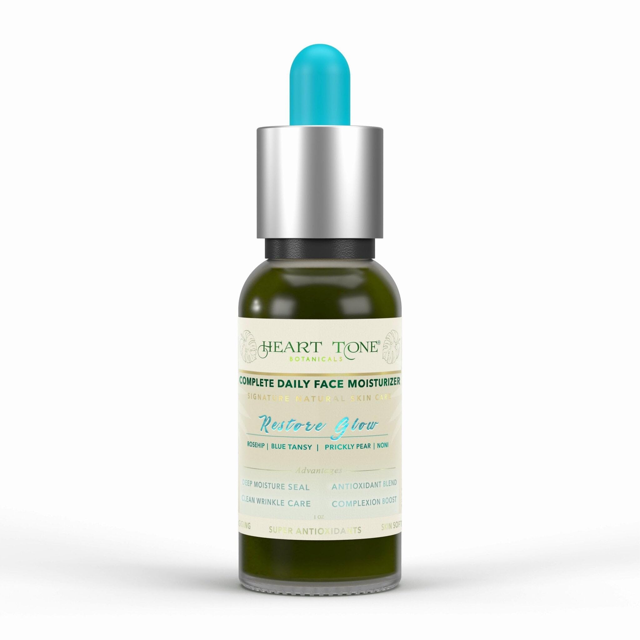 Bakuchiol Face Oil Moisturizer – Natural Retinol Alternative with Prickly Pear Seed, Rosehip & 22 Botanical Oils – Waterless Face Oil for All Skin Types, 1 fl oz