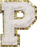 Vista 91 de Parches de letras de felpilla termo-adhesivas de 2.2", parches de letras de felpilla para ropa (negro, 26)