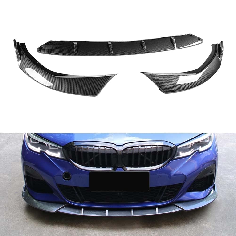 Spoiler de lèvre de pare-chocs avant BMW G20 G28 séparateur diffuseur extérieur