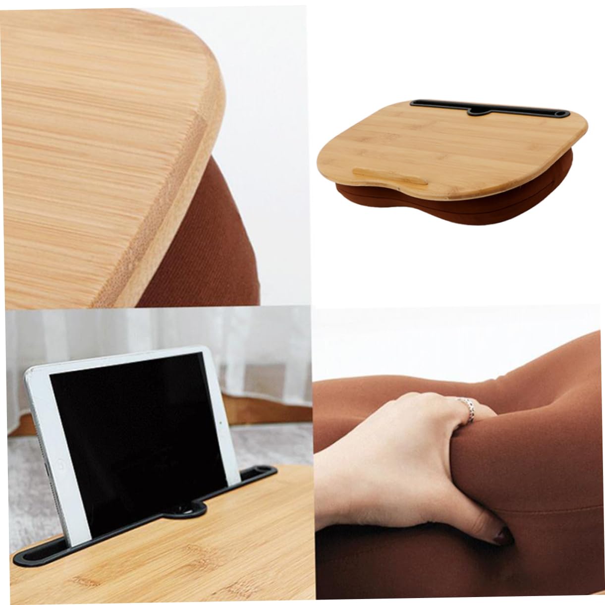 DOITOOL Soporte para Tableta Y Pc Estante de Almacenamiento para Computadora Portátil Escritorio Multifuncional para Tabletas Y Computadoras Portátiles