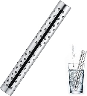Alkalischer Wasser-Stick, Edelstahl-Wasserfilter-Stick Alkalischer Wasser-Ionisator Nano Energy Stick 15,3 Zoll