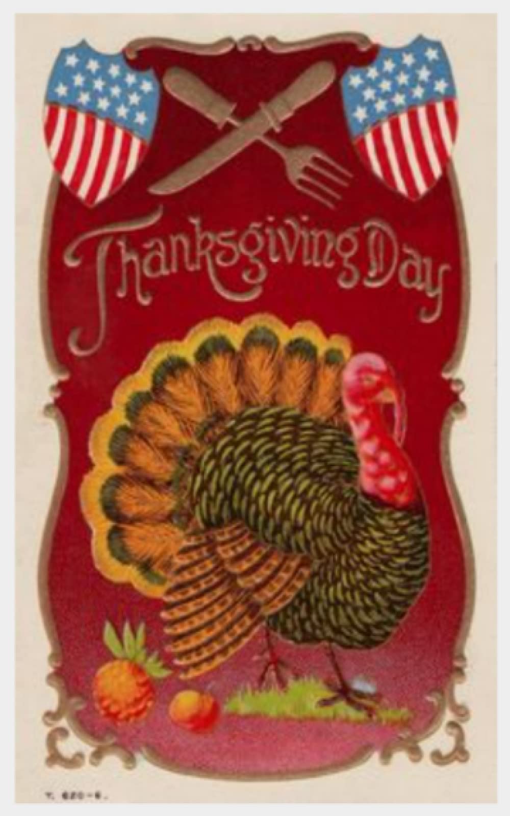 Vintage Thanksgiving Greeting Cards: Thanksgiving Gifts Book vol.5