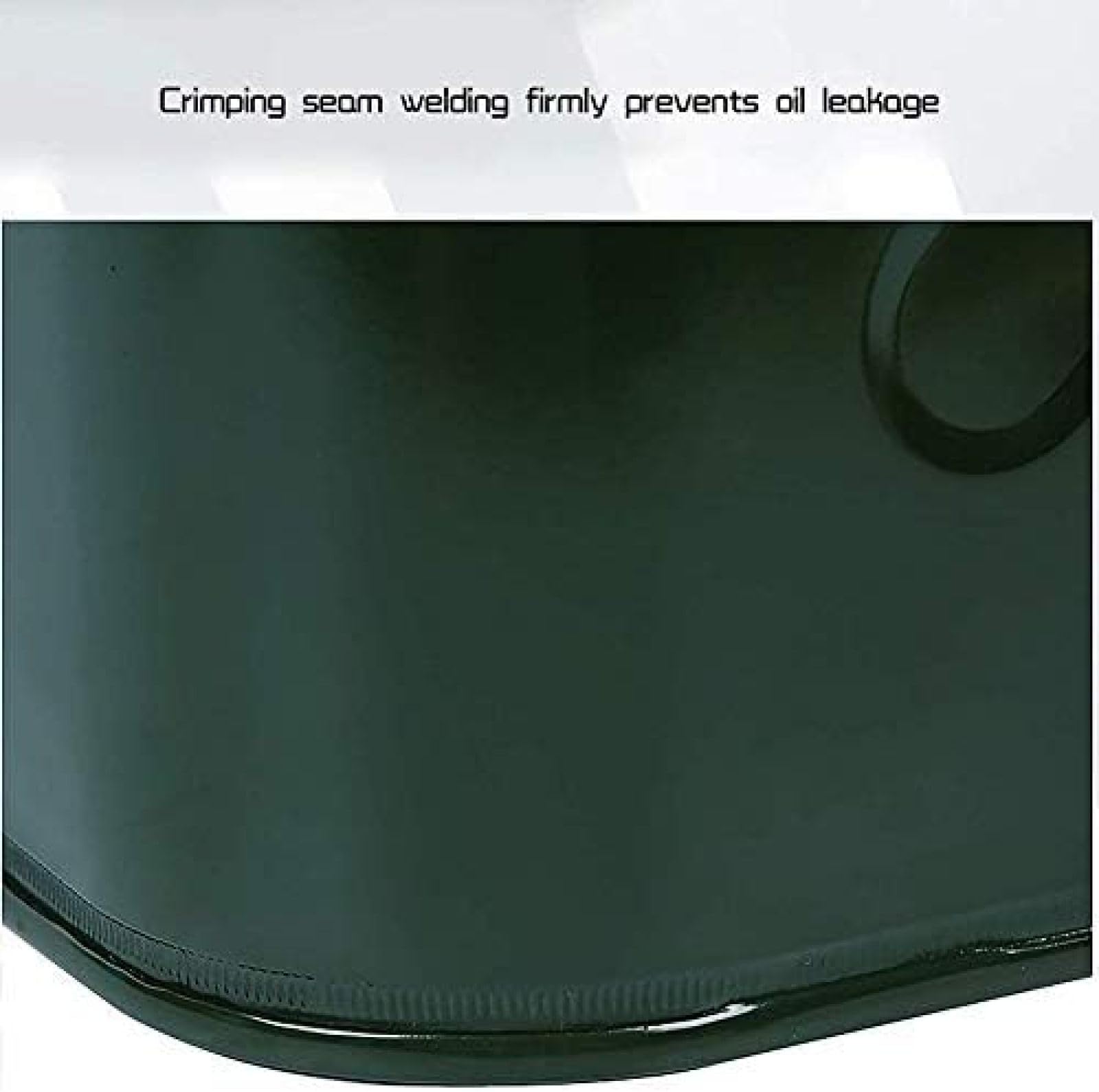 Jerrycan épais en métal 3L/5L/10, pour le stockage du carburant, de l'essence et du Diesel, avec tuyau de sortie d'huile, pour essence et Diesel,10L