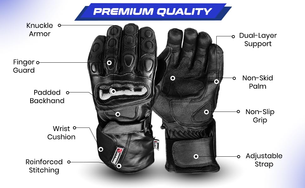 knöchel handschuhe GEARX Winter wasserdichte Leder Motorrad Schutz Geschenke_Geschwister Baterie:EVE 36V 17.5 Ah (630 Wh) Eppinger to Showcase High-Precision