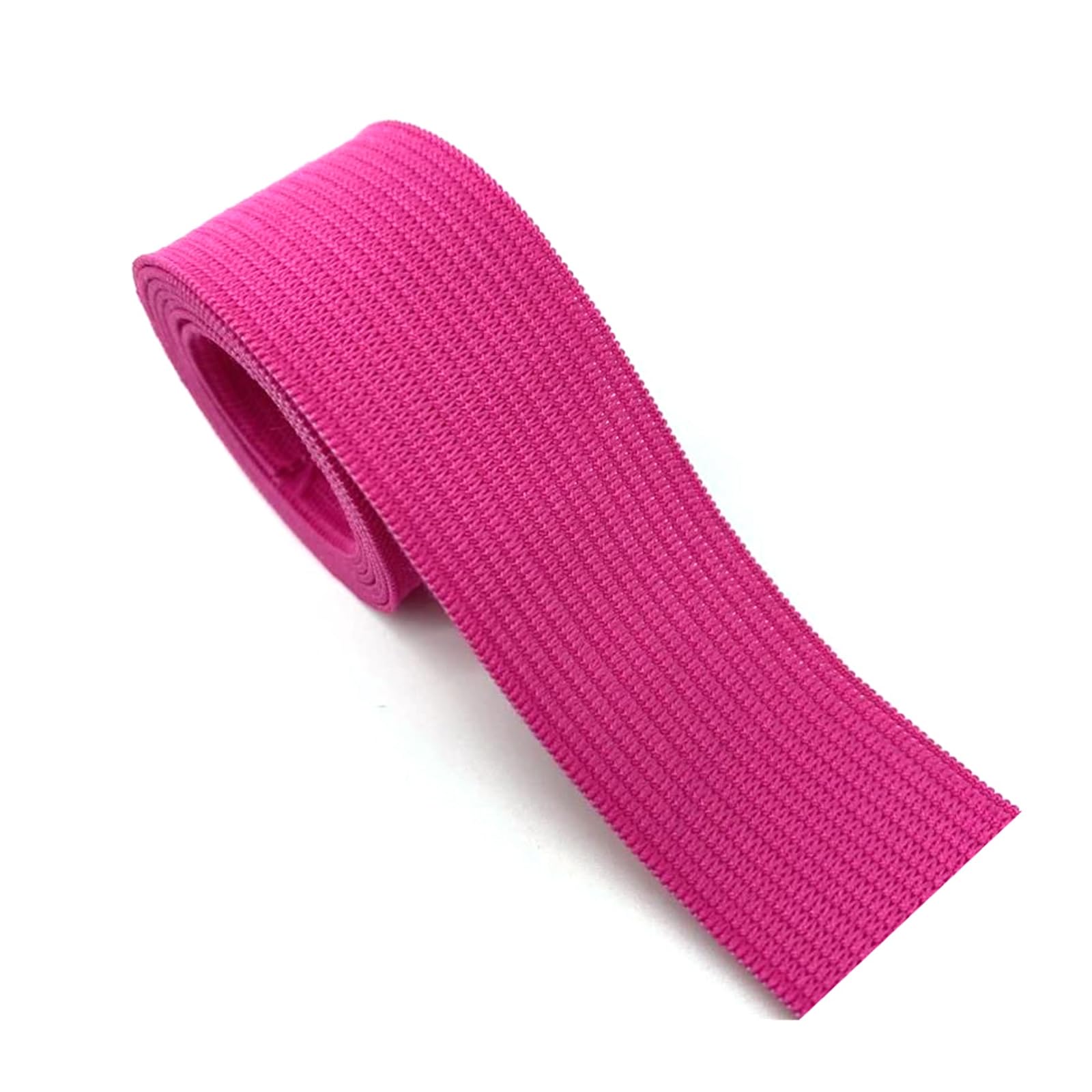 Bandas elásticas Banda elástica ancha y plana 5 metros de 20 mm/25 mm for costura de banda elástica plana, banda for la cintura, accesorios de costura for prendas de vestir, 20 mm(Color 20,25mm)