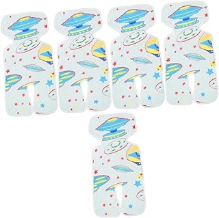 BESTOYARD 5pcs Stroller Summer Stroller Mat Baby Stroller Pad Stroller Breathable Pad Car Cooler Pad Kids Chairs for Sitting Universal Stroller Kids Car Baby Breathable Pram Cushion Emulsion