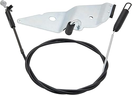 Miniatura 3 de 133-8158 Kit de cable de freno de cuchilla compatible con cortacésped Toro de 30 pulgadas Timemaster 20199 20200 20975 20977 Reemplazar 120-6243