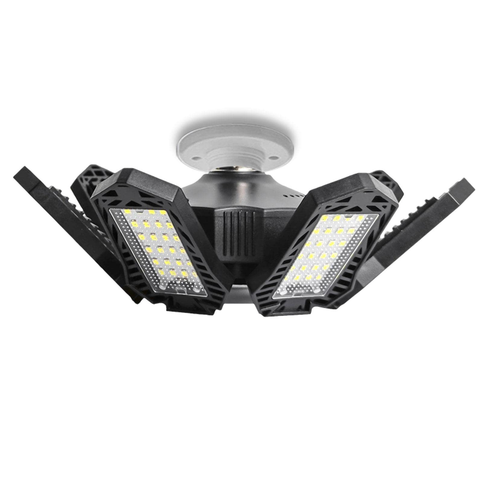 ガレージLED照明 LEDガレージライト,六角形,ガレージ照明,天井アセンブリ