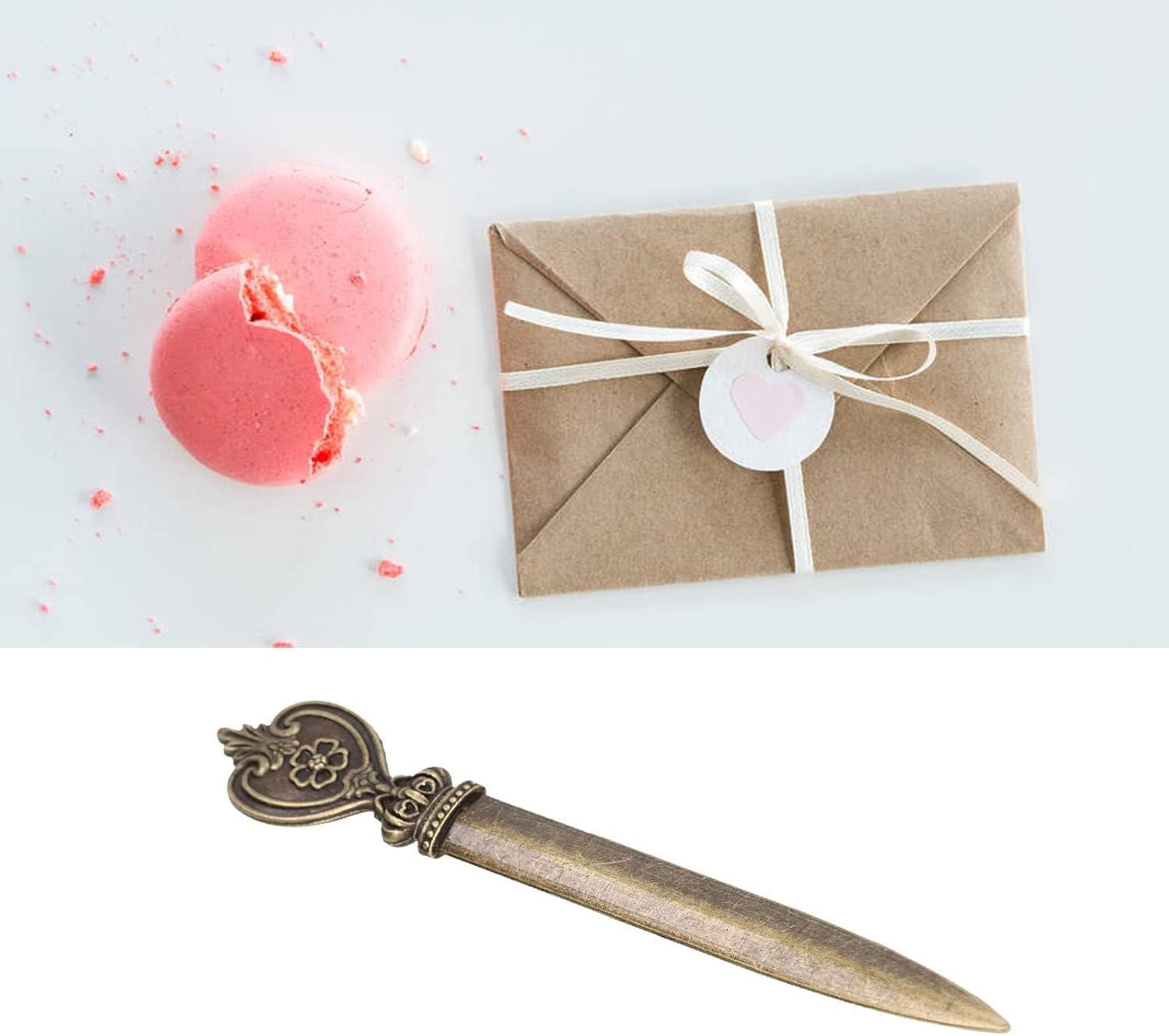 Letter Opener, 12.8cm Vintage Letter Opener Dagger Paper Knife Desk