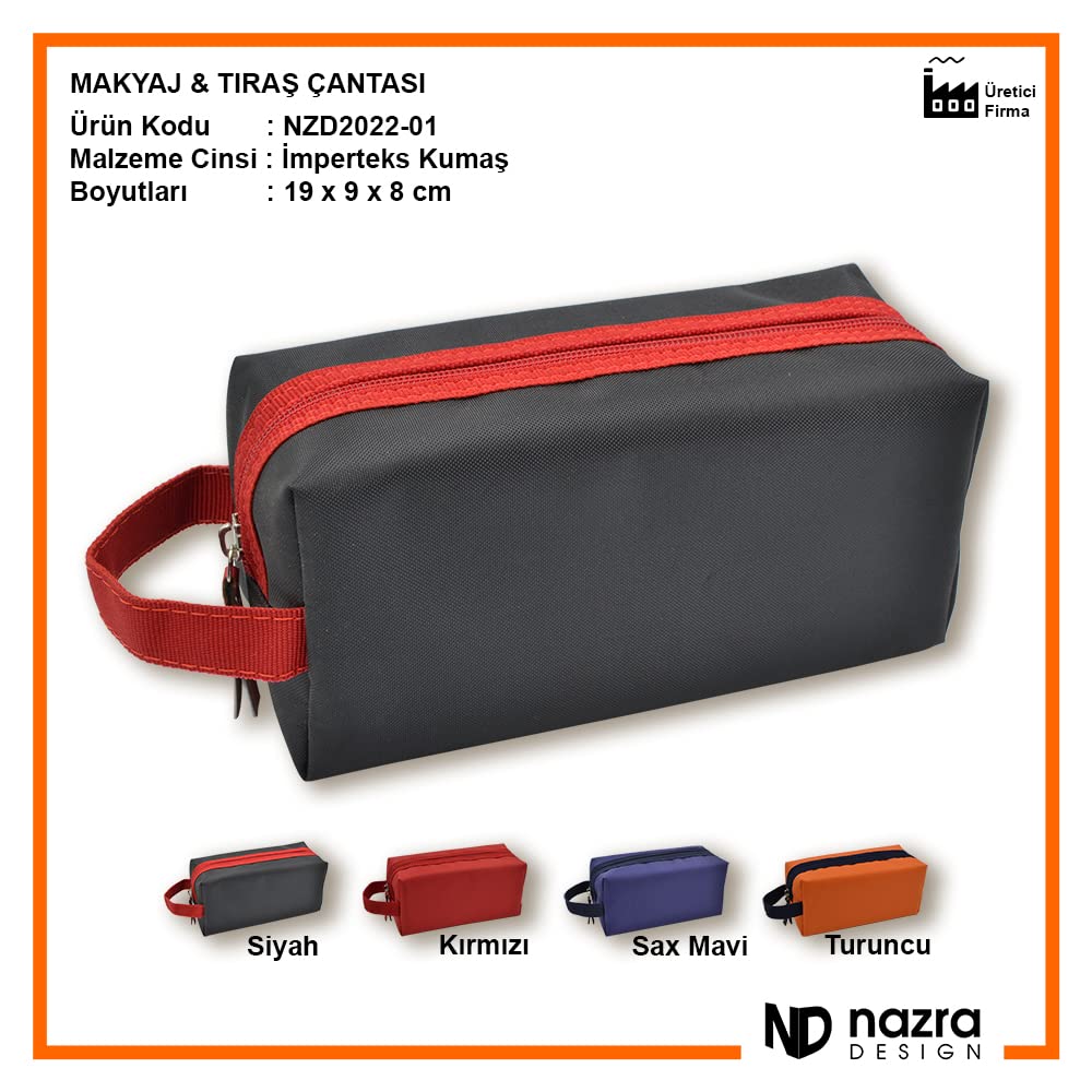 NZD2022-01 nazra DESIGN MAKYAJ & TIRAŞ ÇANTASI