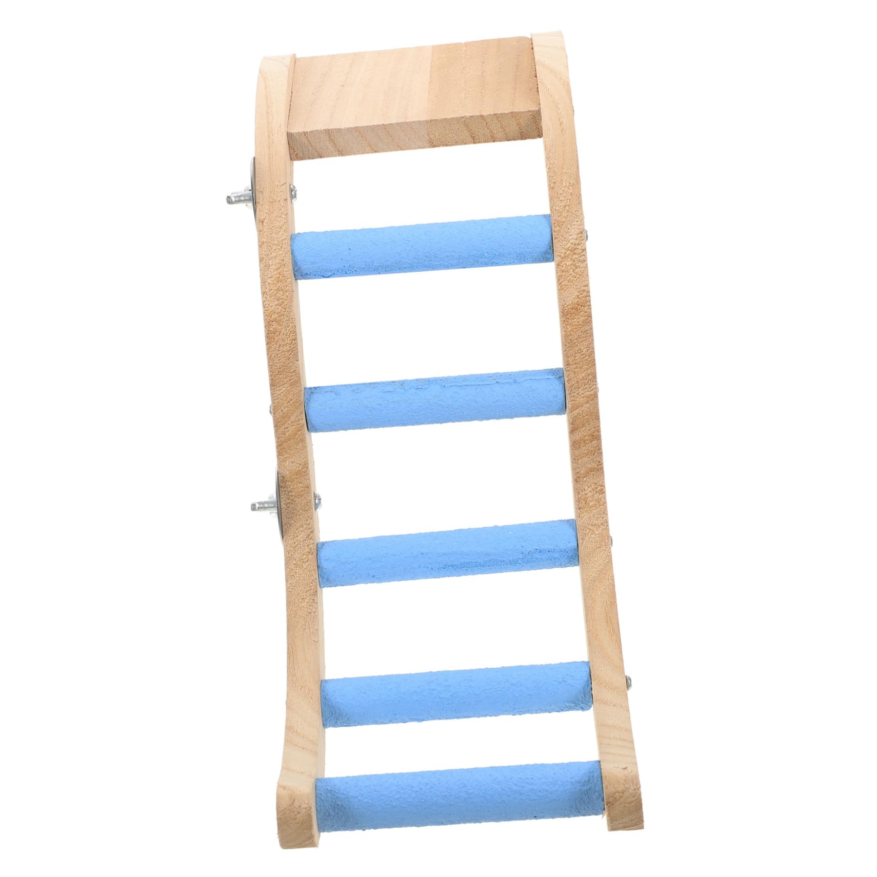 HANABASS Parrot Ladder for Birds Climbing for Parakeets Lovebirds and Macaws Promotes Healthy Chewing and Mental Stimulation Birdcage Accessory