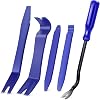 GOOACC 5 Piezas Kit de Herramientas para Remover Molduras de Auto, No Rayan, para Desmontar Paneles de Puertas, Clips y Tablero de Audio - 5 Piezas 1