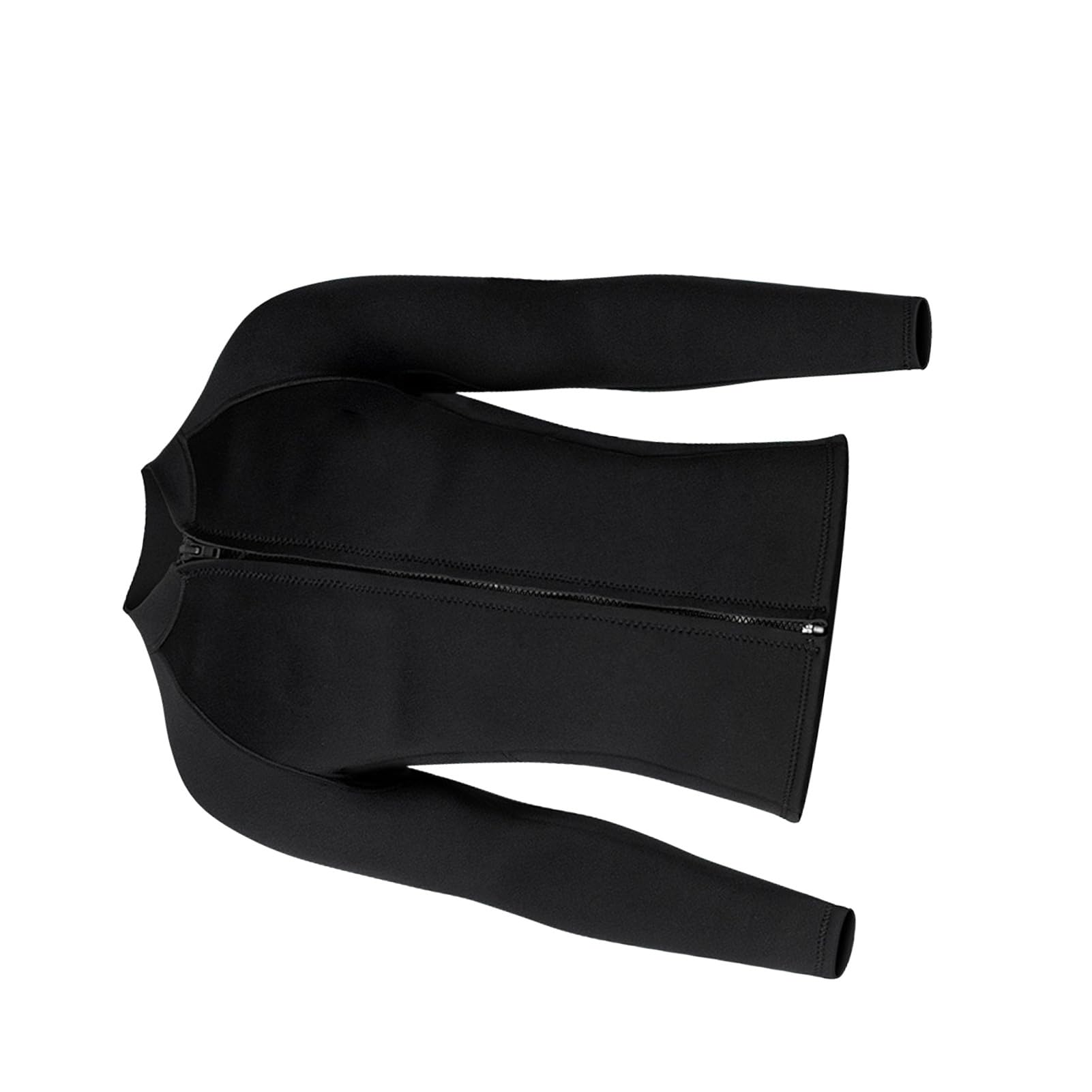 Generic Attrezzatura Subacquea da Uomo in Neoprene da 3 Mm, Muta Termica Ad Alta elasticità per attività in Acque Fresche, Top a Maniche Lunghe in 2 Pezzi e Pantaloni