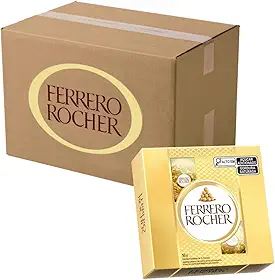 Chocolate Bombom Ferrero Rocher 10 Caixas de 4 Unidades