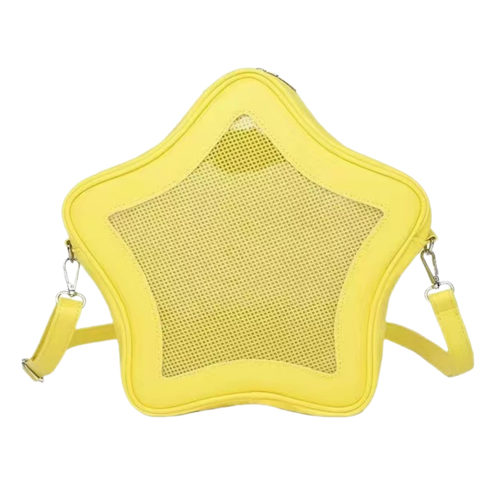 Vobomo 星型 Ita バッグ ピン ディスプレイ クロスボディ バッグ PU レザー バックパック Y2k 美的 かわいい ハンドバッグ