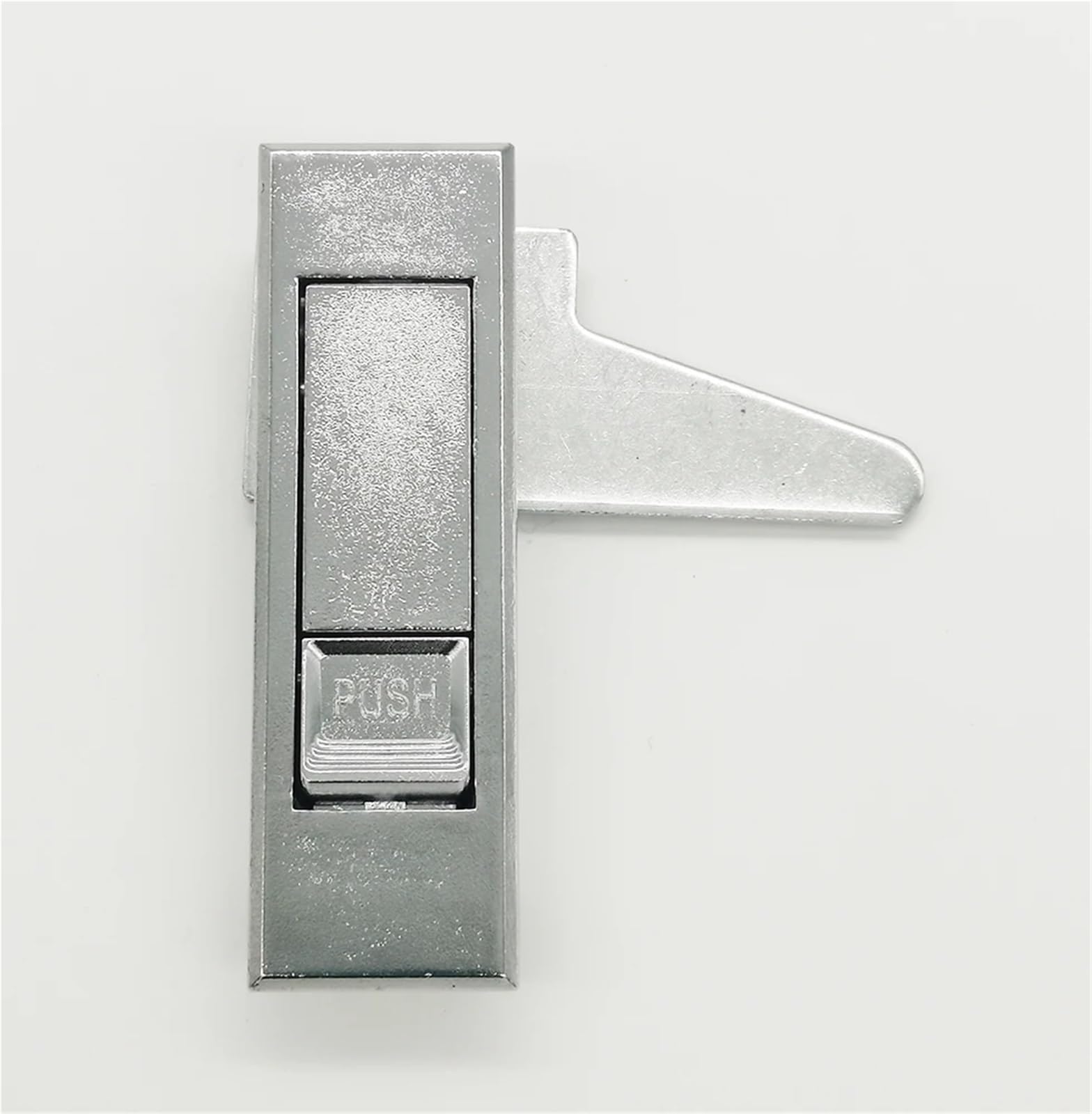 Cerradura de botón MS603 for gabinetes de distribución de energía | Archivador seguro y cerradura de caja eléctrica | 1 pieza(White,Without keys)